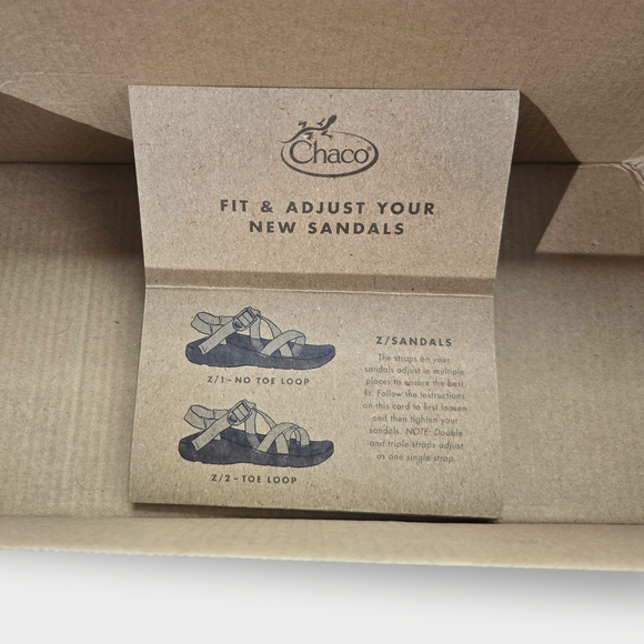 New! Women's Chaco Z2 Classic Black Toe Loop Adjustable Sport Sandals. Size 11. - Picture 5 of 12